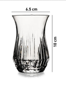 Ensemble de 6 Verre de thé