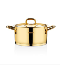 Charger l&#39;image dans la galerie, Ensemble de batteries de cuisine AMBOSS DIAMOND GOLD SHINY