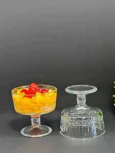 Ensemble de 2 bols à dessert sur pied
