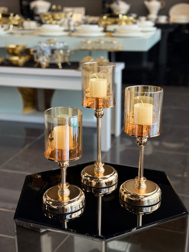 Ensemble de 3 chandeliers