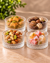 Charger l'image dans la galerie, Ensemble de 4 coupelles en verre Paşabahçe Elysia – 235 ml