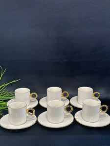 Ensemble de 6 tasses à café turc