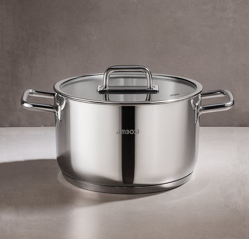 📍Chaudron Amboss en acier inoxydable 18/10

Chaudron Ambosse en acier inoxydable 18/10, compatible induction et adapté à tous les types de cuisinières (gaz, électrique, vitrocéramique, halogène).