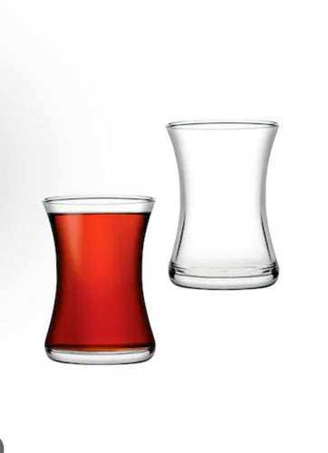 Ensemble de 6 verres de thé Turc miss Paşabahçe