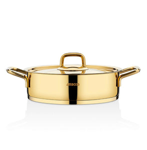 Ensemble de batteries de cuisine AMBOSS DIAMOND GOLD SHINY