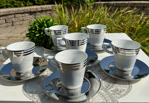 Ensemble de 6 tasses à café