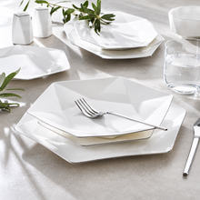 Charger l'image dans la galerie, Service de table Schafer en porcelaine – 56 pièces pour 12 personnes