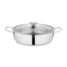 Charger l'image dans la galerie, atterie de cuisine Schafer Steel Storm – 8 pièces en acier inoxydable 18/10
