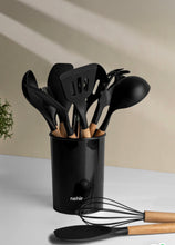 Charger l'image dans la galerie, Ensemble d’ustensiles de cuisine en silicone Nehir – 12 pièces