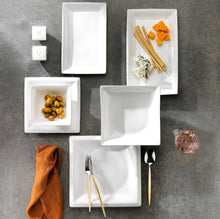 Charger l'image dans la galerie, Service de table Schafer Superfine Bone Fate – 56 pièces pour 12 personnes – Doré